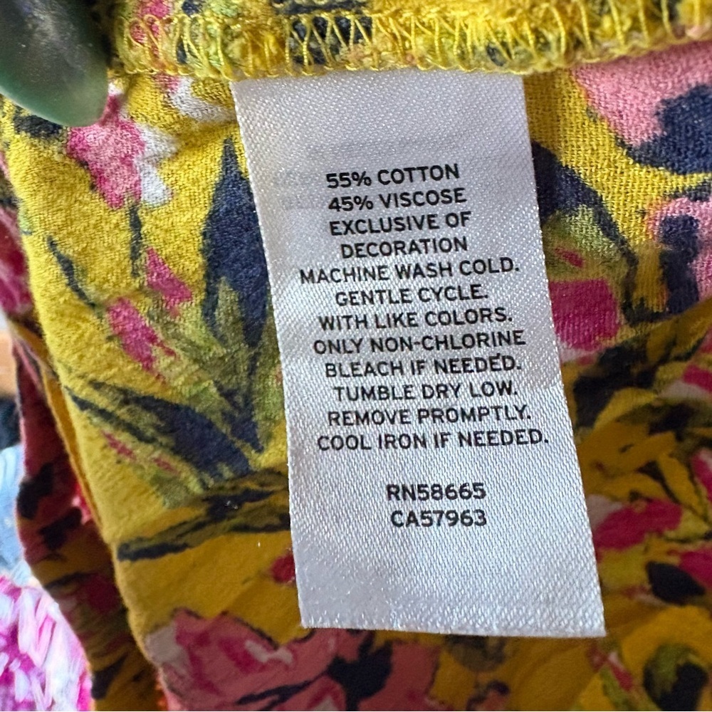 Tucker + Tate Girls Colorful Tank Top Elastic Waist and Smocked Chest L 10/12 - Picture 6 of 7